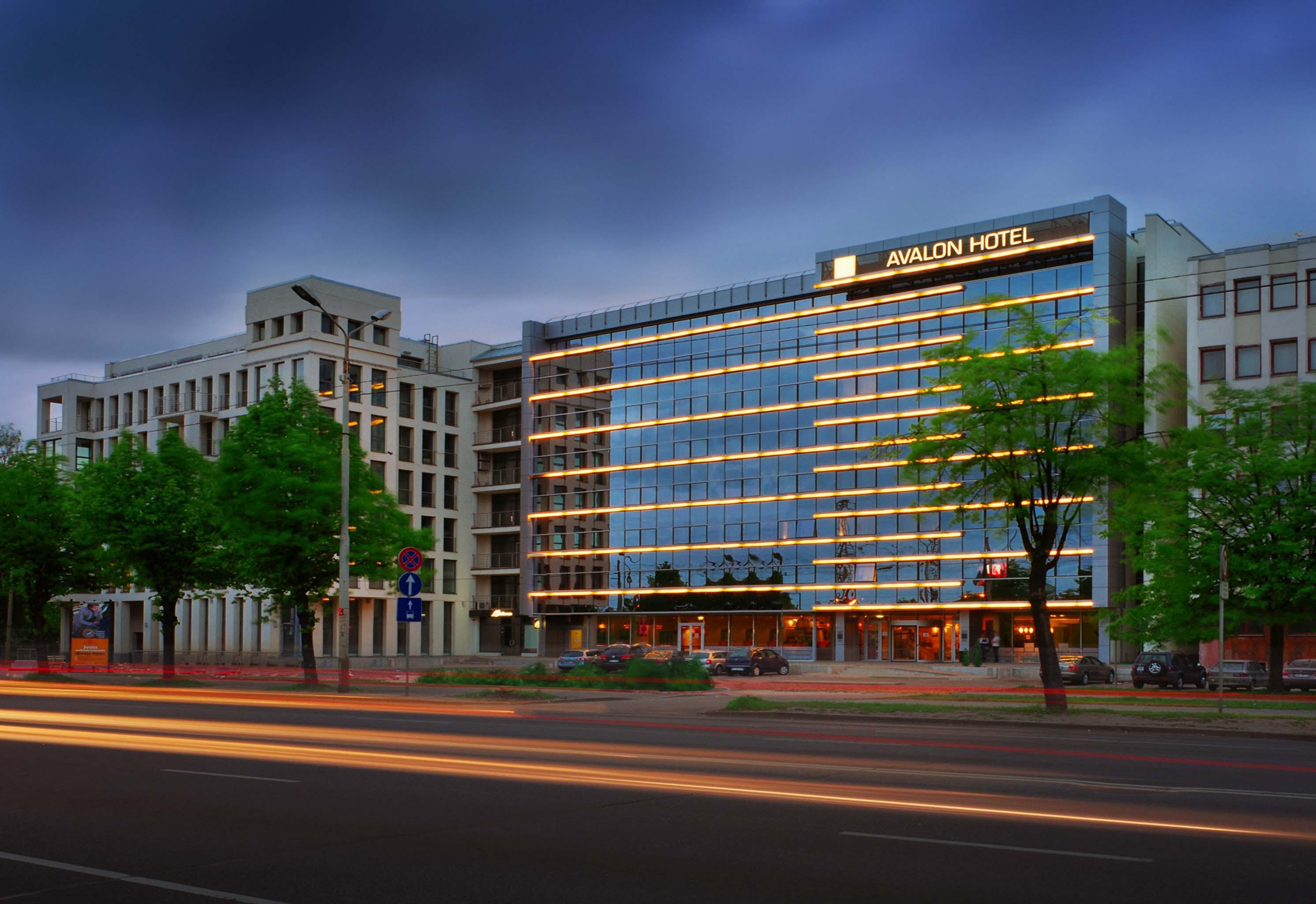 Avalon Hotel & Conferences Riga Bagian luar foto
